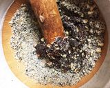 懐かしの味 クルミ味噌の大葉巻き作り方2写真