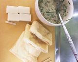 お餅inふわふわ納豆巾着作り方1写真
