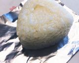 バター醤油チーズおにぎり作り方1写真