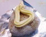 バター醤油チーズおにぎり作り方3写真
