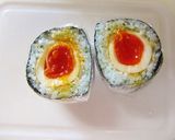 旨い！とろ～り半熟みそ漬け卵のおにぎり作り方6写真