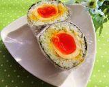 旨い！とろ～り半熟みそ漬け卵のおにぎり作り方7写真