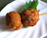 ヘルシー鶏団子の甘酢あんかけ♪作り方7写真
