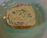 中華だし巻卵焼き ベーコン チーズ ネギ作り方9写真