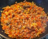 野菜たっぷり!ガーリックキーマカレー作り方4写真