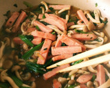 簡単♪●スパムとしめじの和風パスタ●作り方6写真
