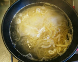 数の子と水菜のゆず胡椒パスタ作り方1写真