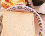 あんこがとろーり☆ようかんチーズトースト作り方1写真
