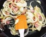ティファールフライパンでマカロニグラタン作り方1写真