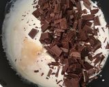 二層の贅沢♡チョコチーズケーキ作り方12写真
