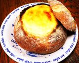 カンパーニュまるままグラタン♪作り方9写真