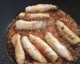 豚スライス肉で☆野菜の肉巻き☆甘辛味作り方6写真