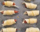 ウインナーチーズ入りさくさくクロワッサン作り方6写真