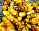 ウコンの甘酢漬け作り方1写真