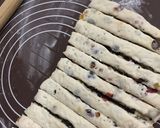 チョコとフルーツたっぷりひねりハードパン作り方11写真