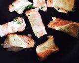 ♡豚肉の大葉とチーズ包み焼き♡作り方10写真