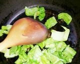 マクロビ☆高菜の卵…ならぬもちきび炒め作り方1写真