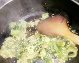 マクロビ☆高菜の卵…ならぬもちきび炒め作り方4写真