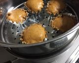 干し柿黒糖蒸しパン作り方3写真
