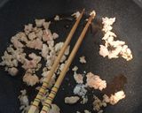 【1人分】鶏そぼろの3色丼作り方2写真