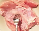 蒸し鶏とレンコンのおつまみサラダ作り方1写真
