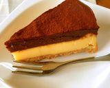 二層の贅沢♡チョコチーズケーキ作り方16写真