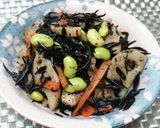 ひじきとれんこんの煮物作り方17写真