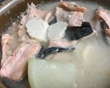 冬はあったか鮭と大根の粕汁作り方3写真