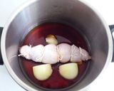 圧力鍋でしっとり柔らか　鶏チャーシュー作り方4写真