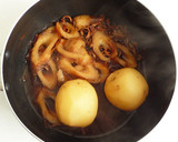 するめの旨味で　じゃがいもの煮ころがし作り方5写真