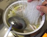 ハクサイと豚肉と春雨のポン酢煮作り方1写真