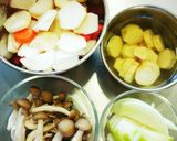 冷蔵庫の少しずつ残った野菜で♪けんちん汁作り方6写真