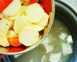 冷蔵庫の少しずつ残った野菜で♪けんちん汁作り方9写真