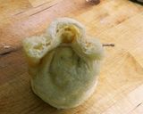どっさり具だくさん！油揚げシーマヨ巾着焼作り方4写真