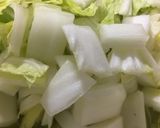 白菜と塩昆布炒め❀作り方2写真