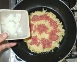 餅入りお好み焼♪簡単チーズひき肉残り野菜作り方8写真