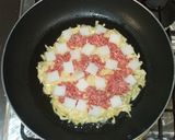 餅入りお好み焼♪簡単チーズひき肉残り野菜作り方9写真
