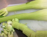 イラン♡セロリたっぷりチキンカレー作り方1写真