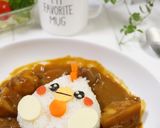 ❀簡単三角おむすびでにわとりさん❀作り方7写真