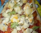 笑顔ほころぶ。。★ＮａｎＰｉｚｚａ★作り方1写真