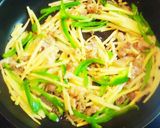 青椒肉絲作り方4写真