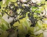 白菜と塩昆布炒め❀作り方5写真