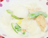 かぶと崩し豆腐のふわふわかき玉スープ作り方10写真