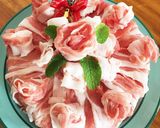簡単 肉ケーキ 誕生日の夕食に作り方3写真