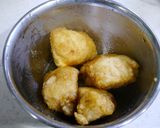 簡単！ムネ肉竜田揚げの黒酢漬け作り方3写真