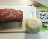 とても簡単にローストビーフ(^q^)作り方1写真