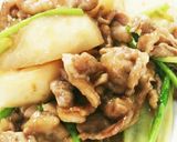 かぶと豚肉の甘辛照り焼き作り方10写真