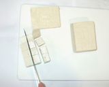 塩豆腐のオリーブオイル漬け♪おつまみに作り方4写真