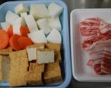 簡単！美味しい！大根と厚揚げの煮物作り方1写真