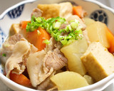 簡単！美味しい！大根と厚揚げの煮物作り方9写真